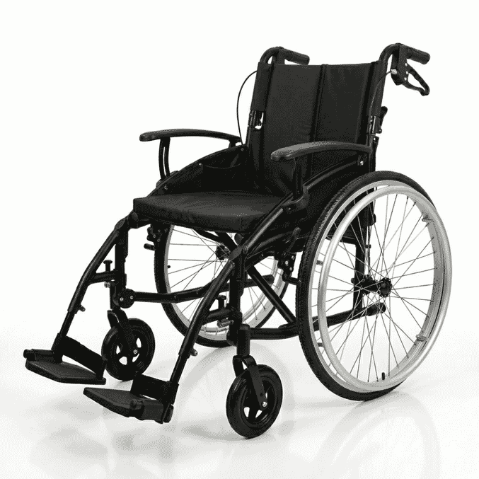 crash tested self propelled wheelchair