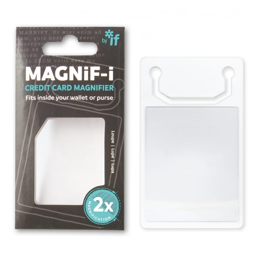 Credit Card Sized Magnifier