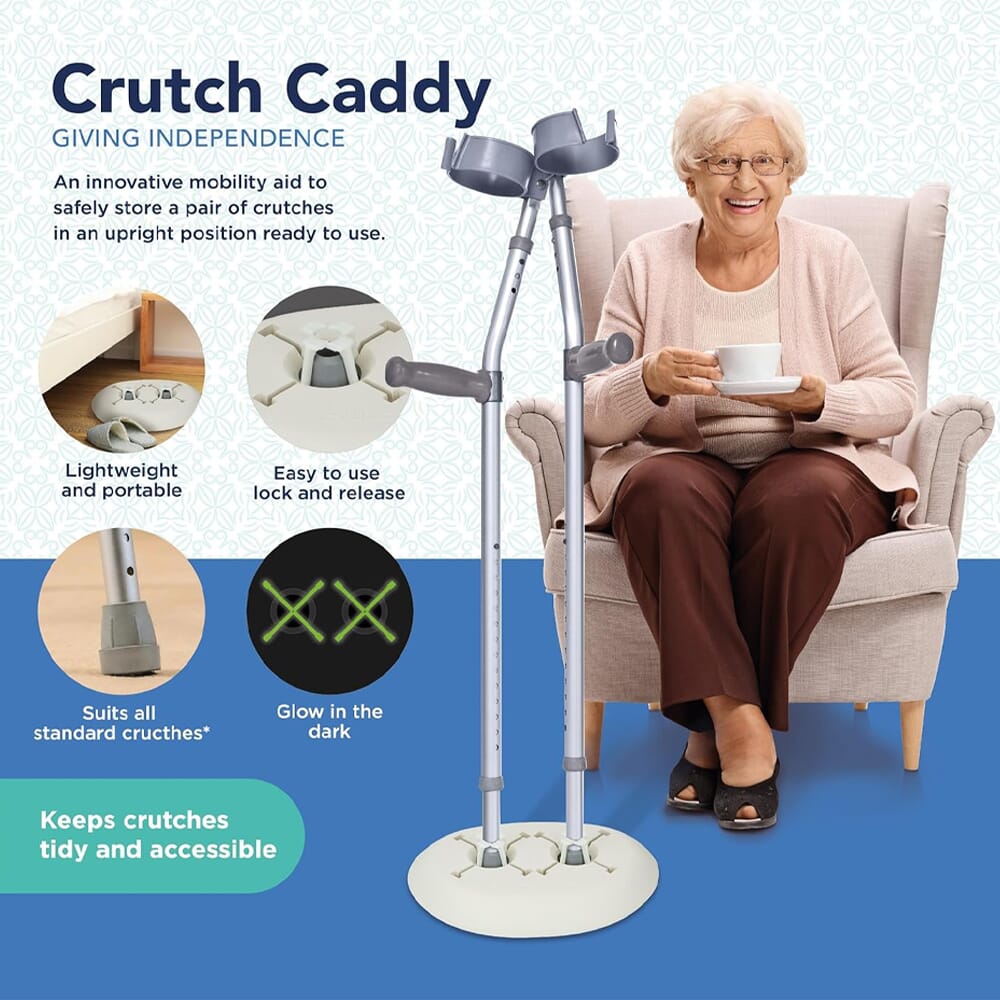 crutch caddy info