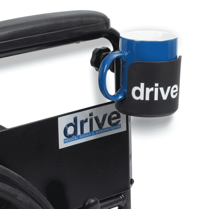 cup holder for wheelchairs