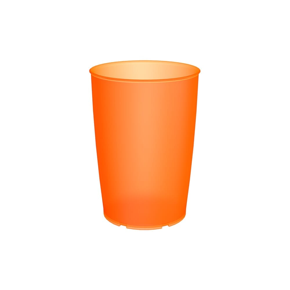 cup scale orange