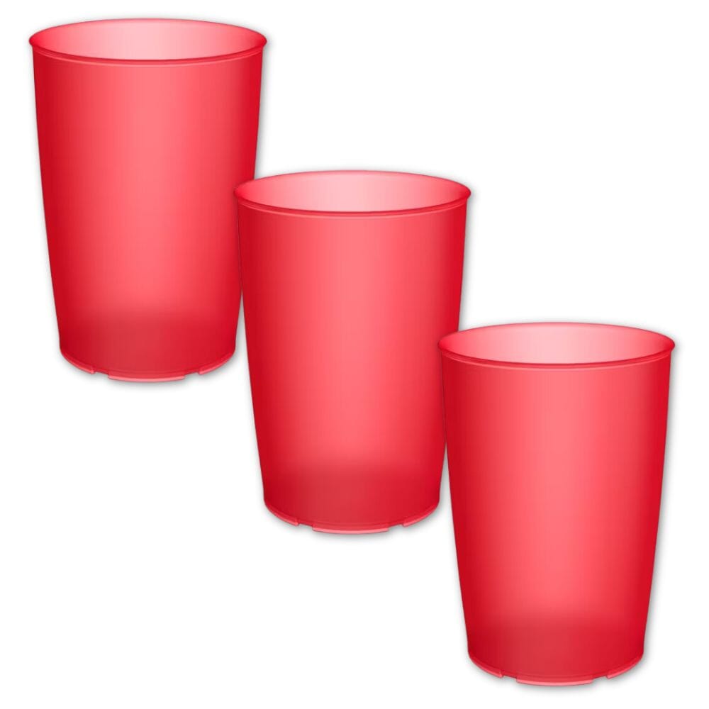 View Cup Scale Red Pack of 3 information