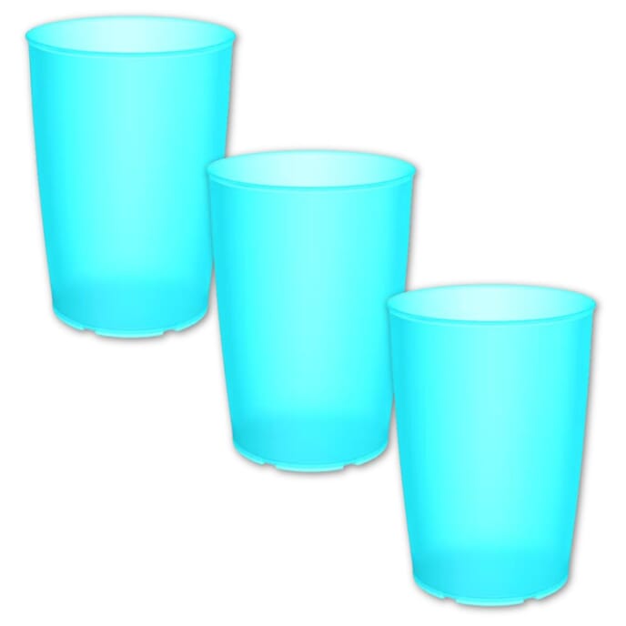 cup scale turquoise pack of 3