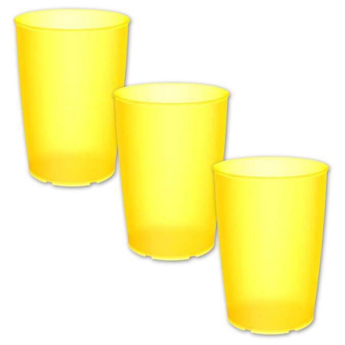 cup scale yellow pack of 3