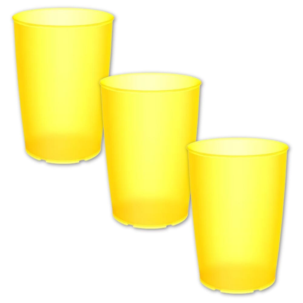 cup scale yellow pack of 3