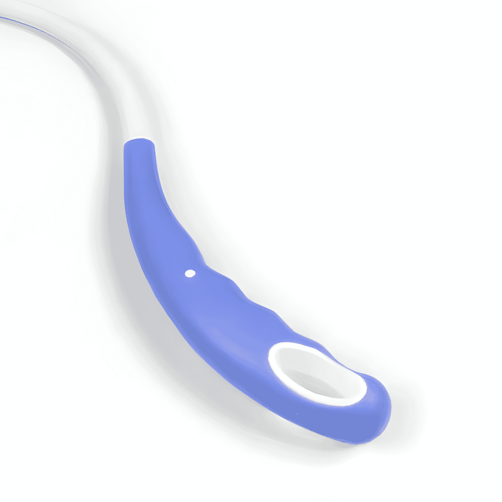 curved bath brush handle