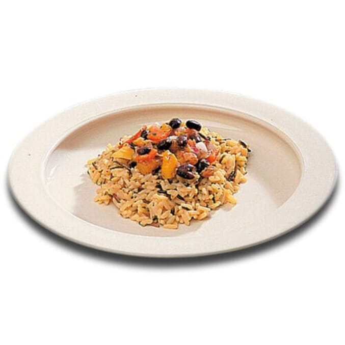 curved edge plate