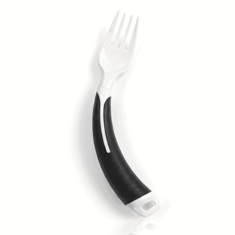 curved fork left hand black