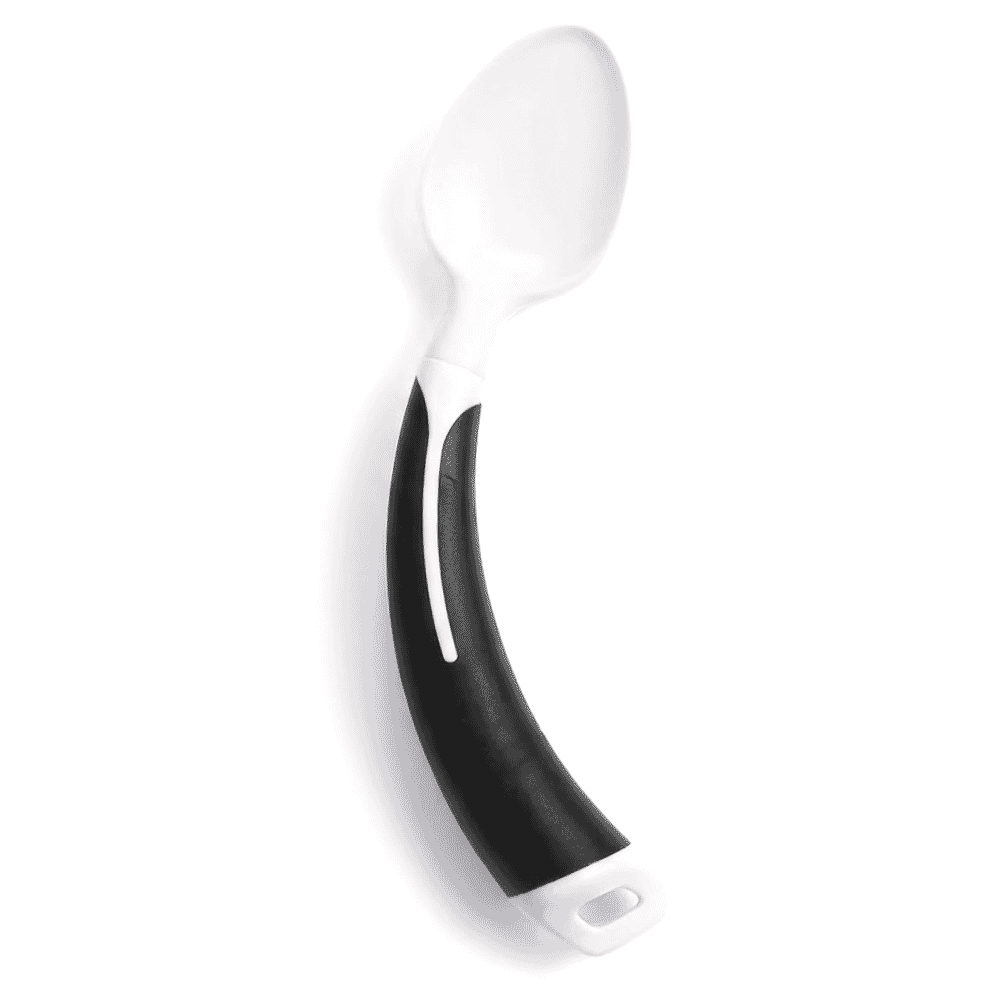 curved spoon left hand black