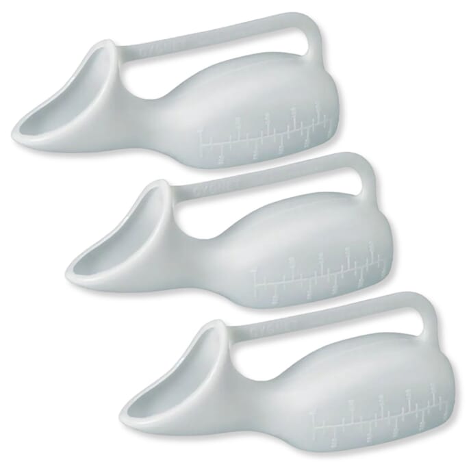 cygnet portable female urinal pack of 3