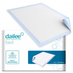 Dailee Absorb Incontinence Pad - 60 X 90 - 1 X 25