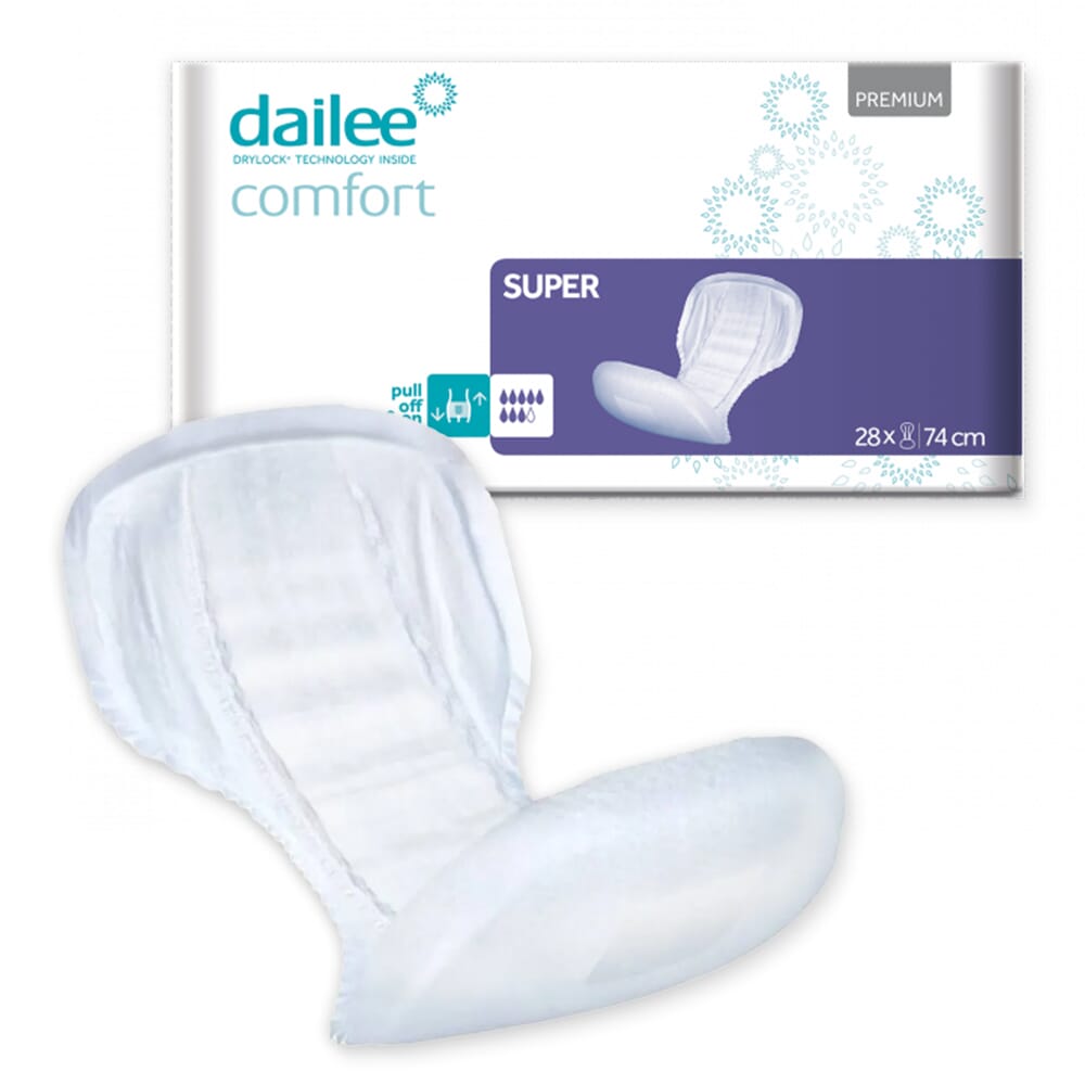 dailee comfort super case of 1 x 28