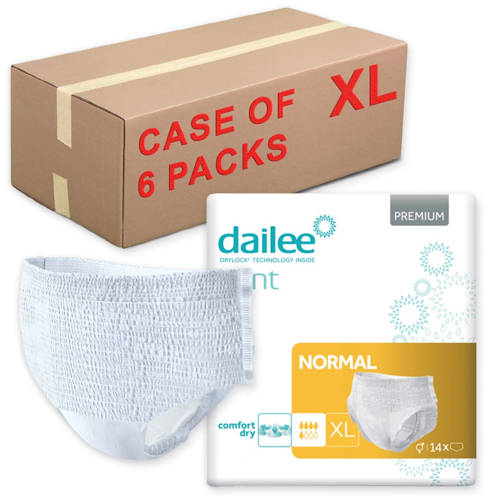 View Dailee Pant Premium Normal XL 130160cm Case of 6 X 14 information