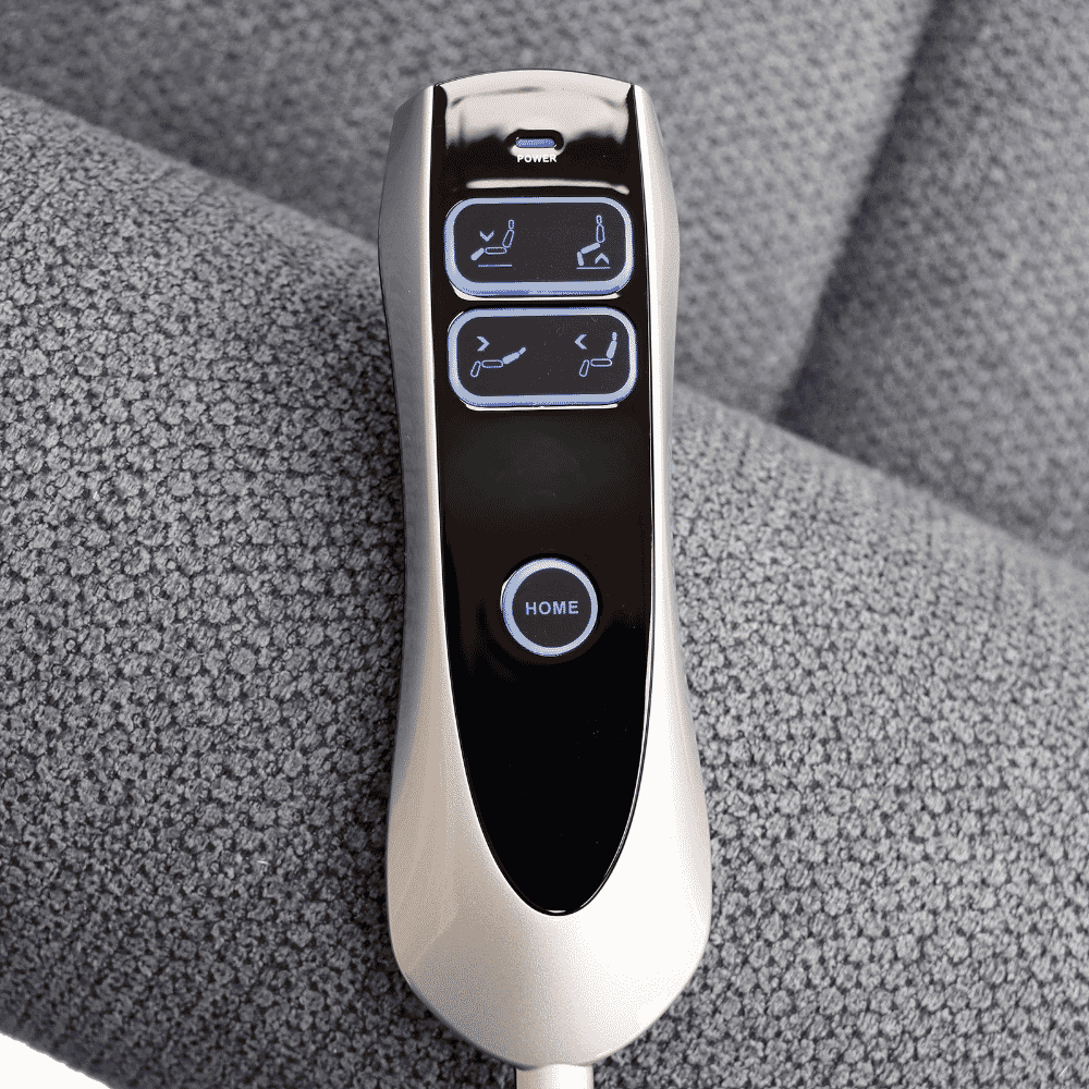dallux everest dual motor riser recliner chair granite controller