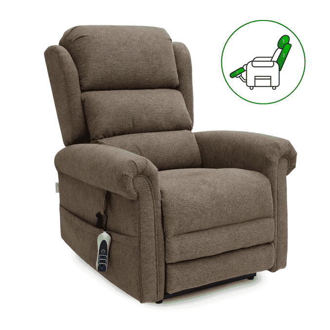 dallux everest triple motor riser recliner chair bark