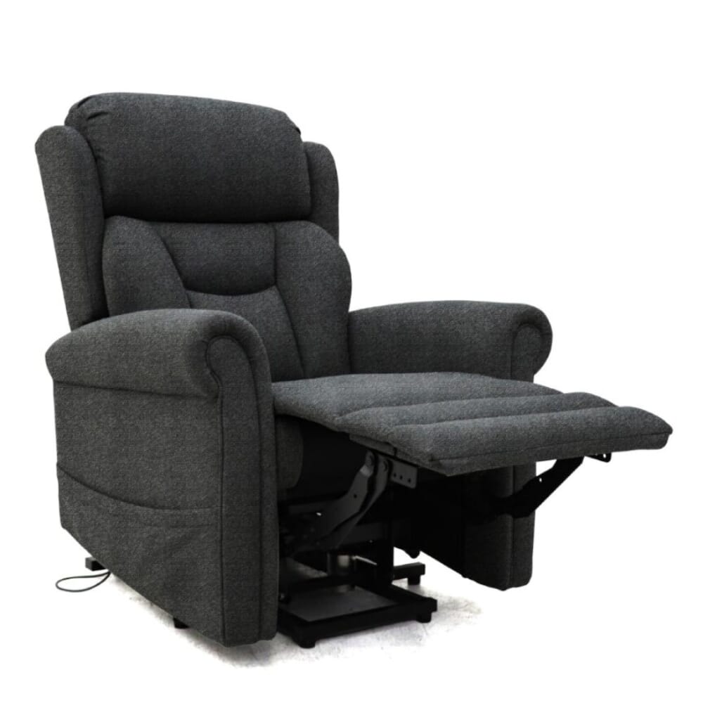 dallux nevis dual motor riser recliner chair graphite reclining