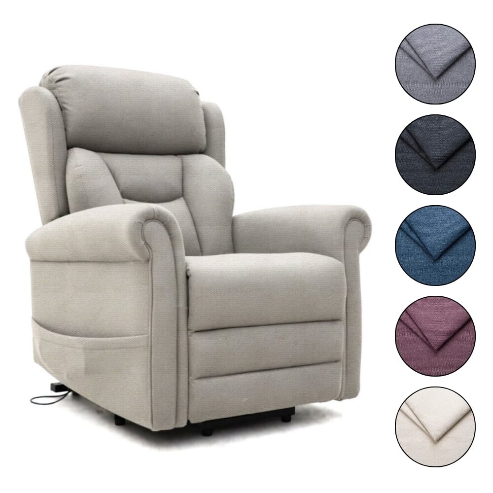 Dallux Nevis Dual Motor Riser Recliner Chair
