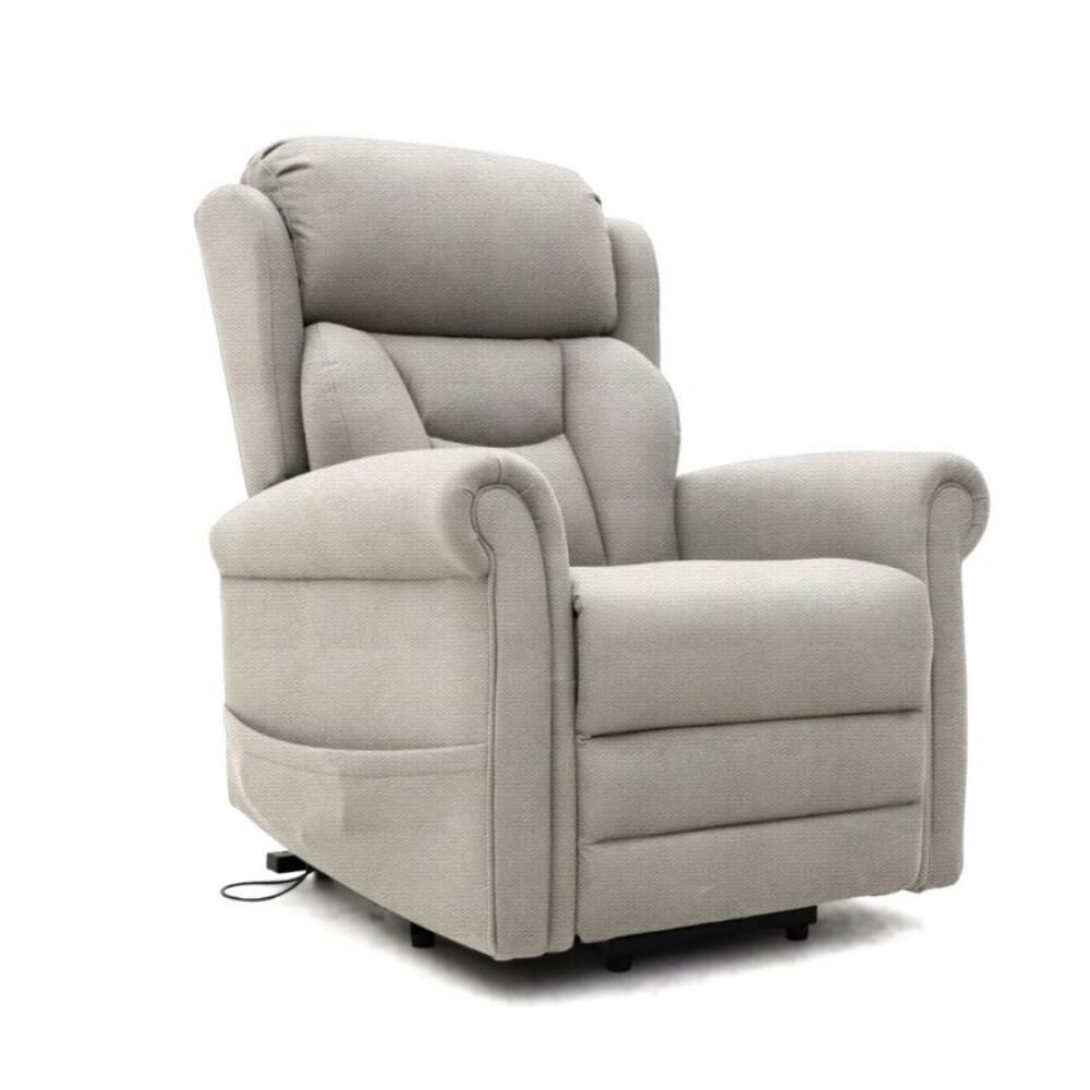 View Dallux Nevis Four Motor Riser Recliner Chair Cream information