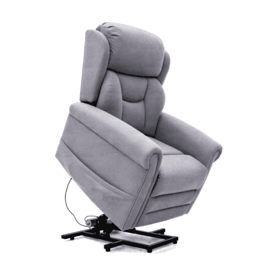 dallux nevis four motor riser recliner chair grey rising