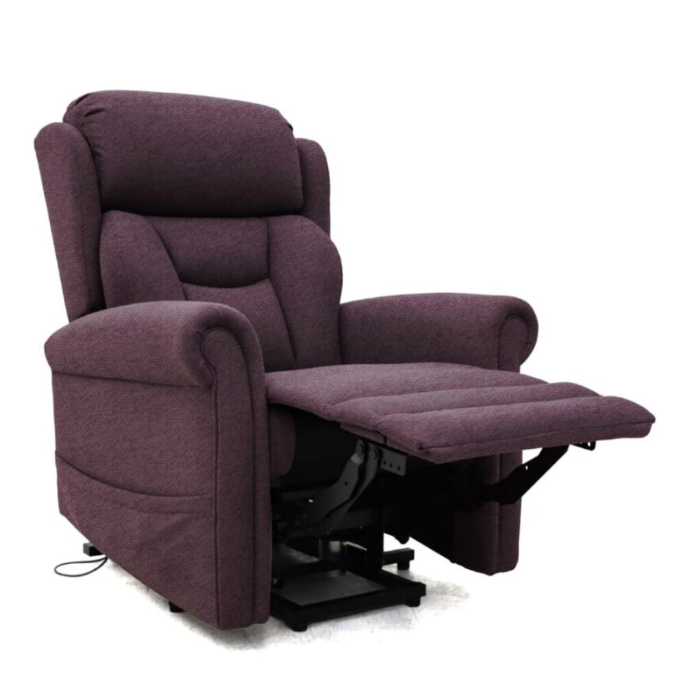 dallux nevis four motor riser recliner chair rose reclining