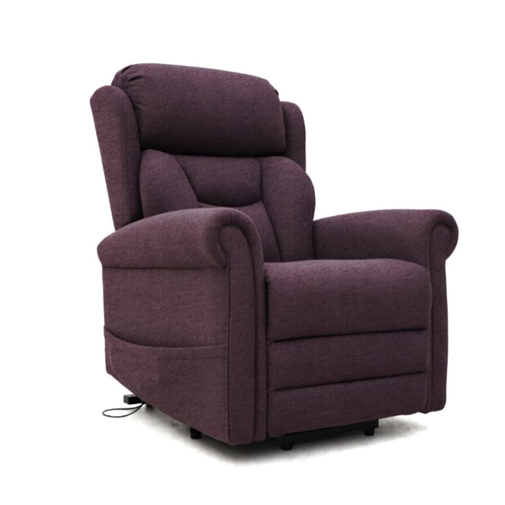 dallux nevis four motor riser recliner chair rose