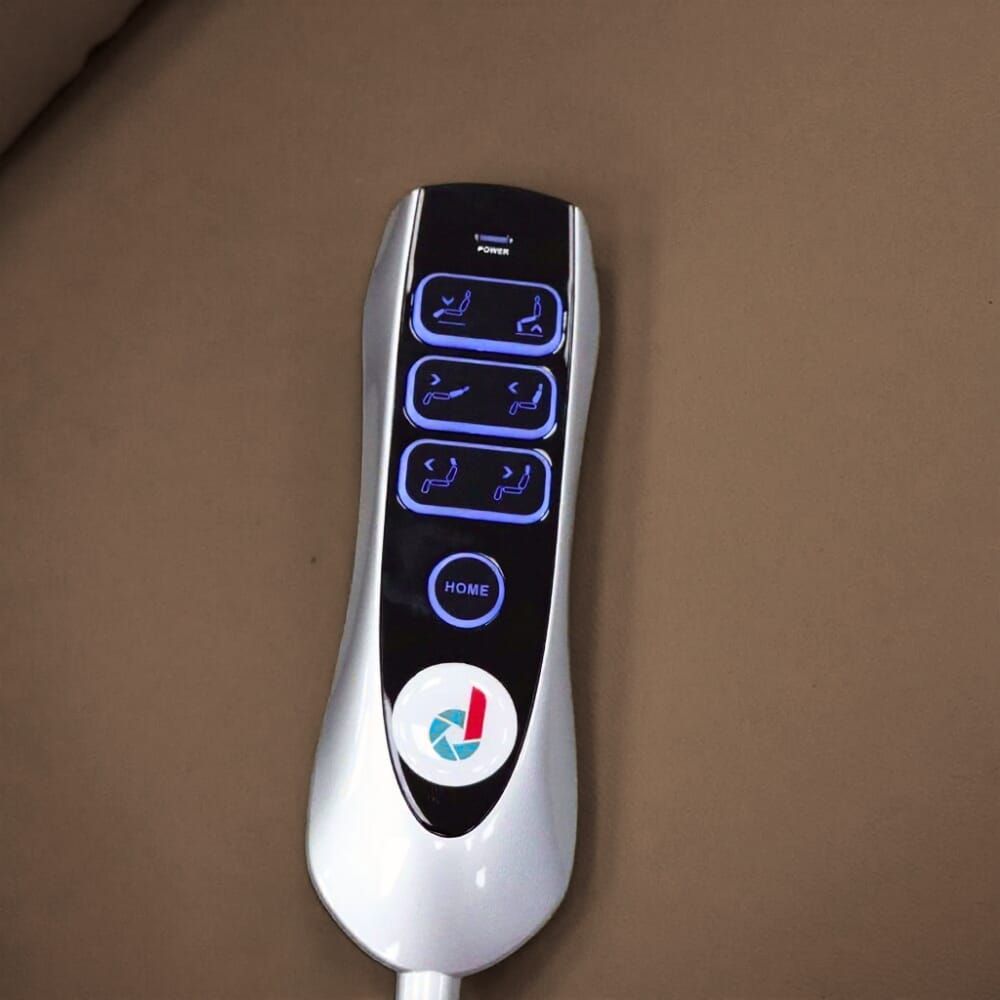 dallux nevis healthcare luxury rise recline chair chestnut control