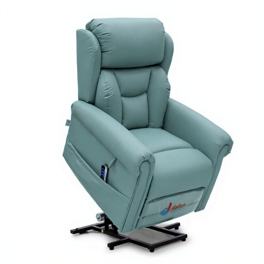 dallux nevis healthcare luxury rise recline chair jade rising