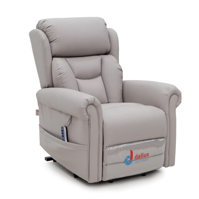 dallux nevis healthcare luxury rise recline chair pebble