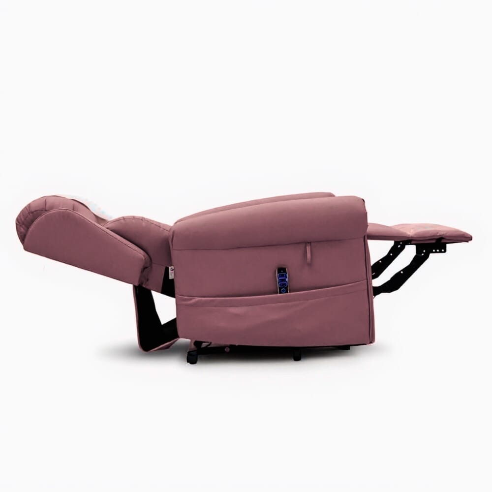 dallux nevis healthcare luxury rise recline chair petal reclining