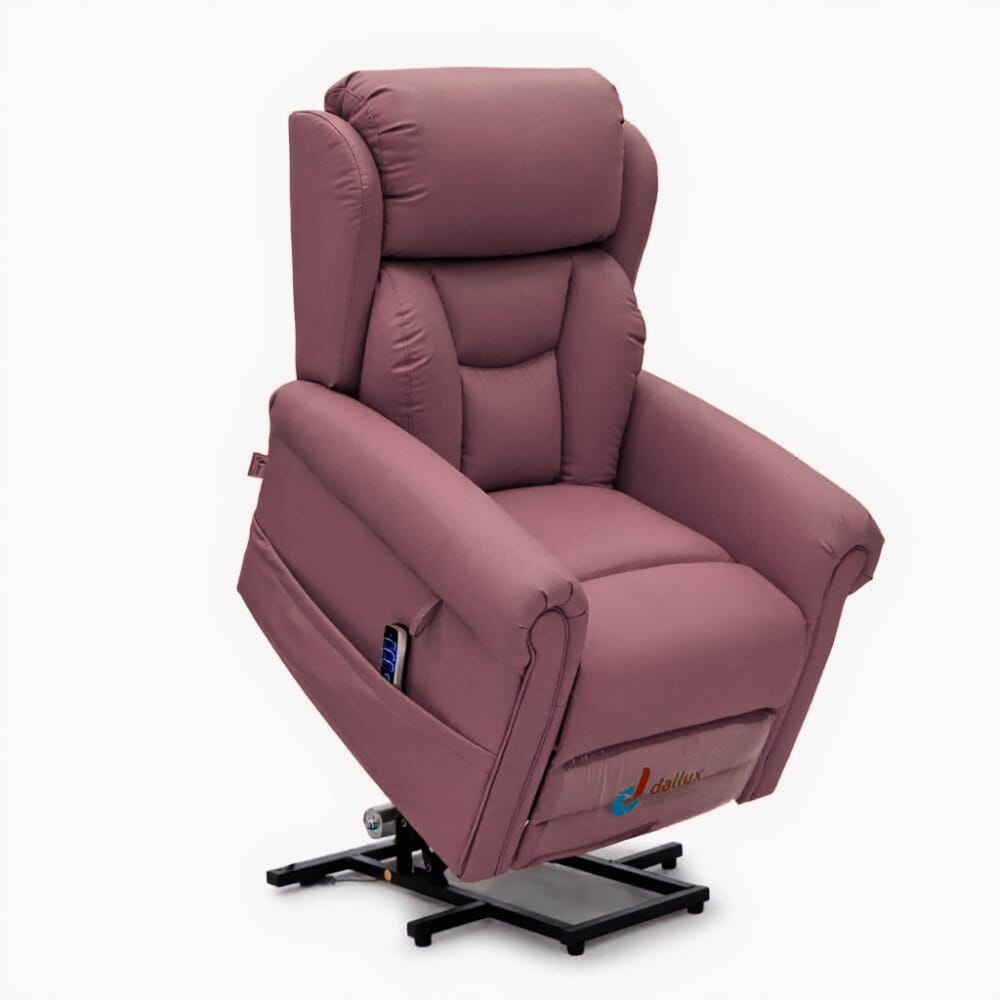 dallux nevis healthcare luxury rise recline chair petal rising