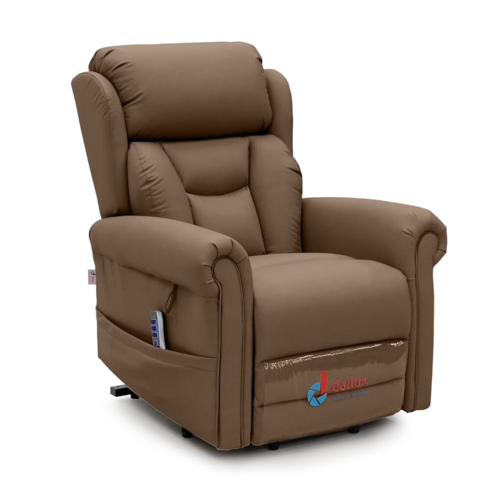 View Dallux Nevis Triple Motor Rise Recline Chair Chestnut information