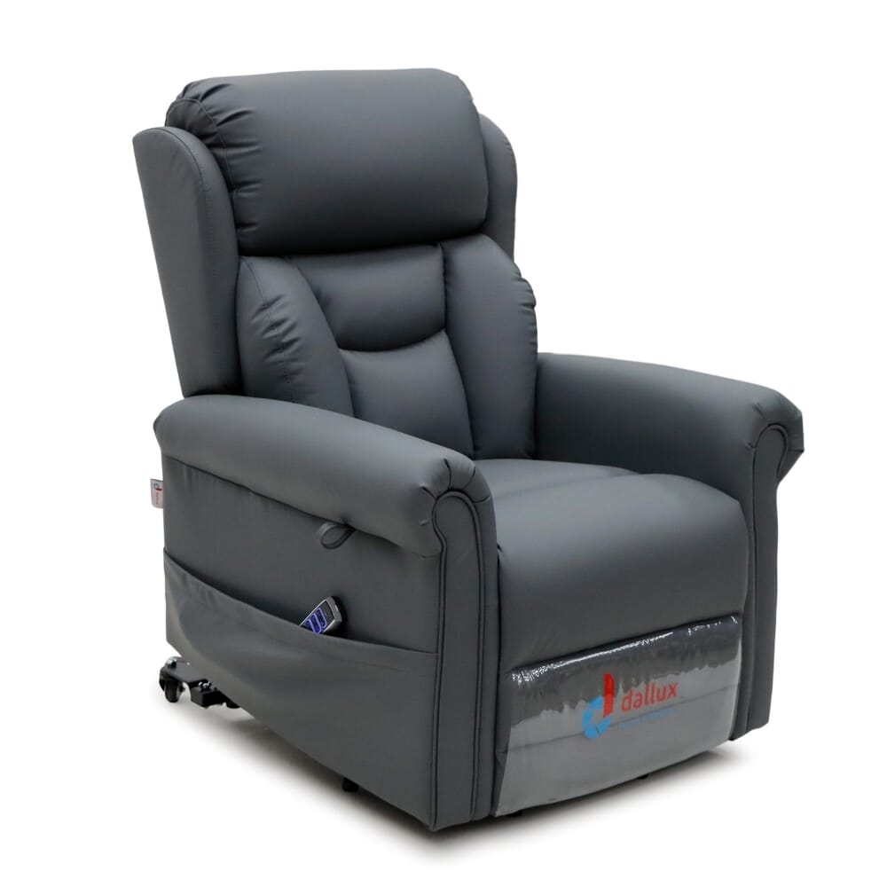 View Dallux Nevis Triple Motor Rise Recline Chair Slate information
