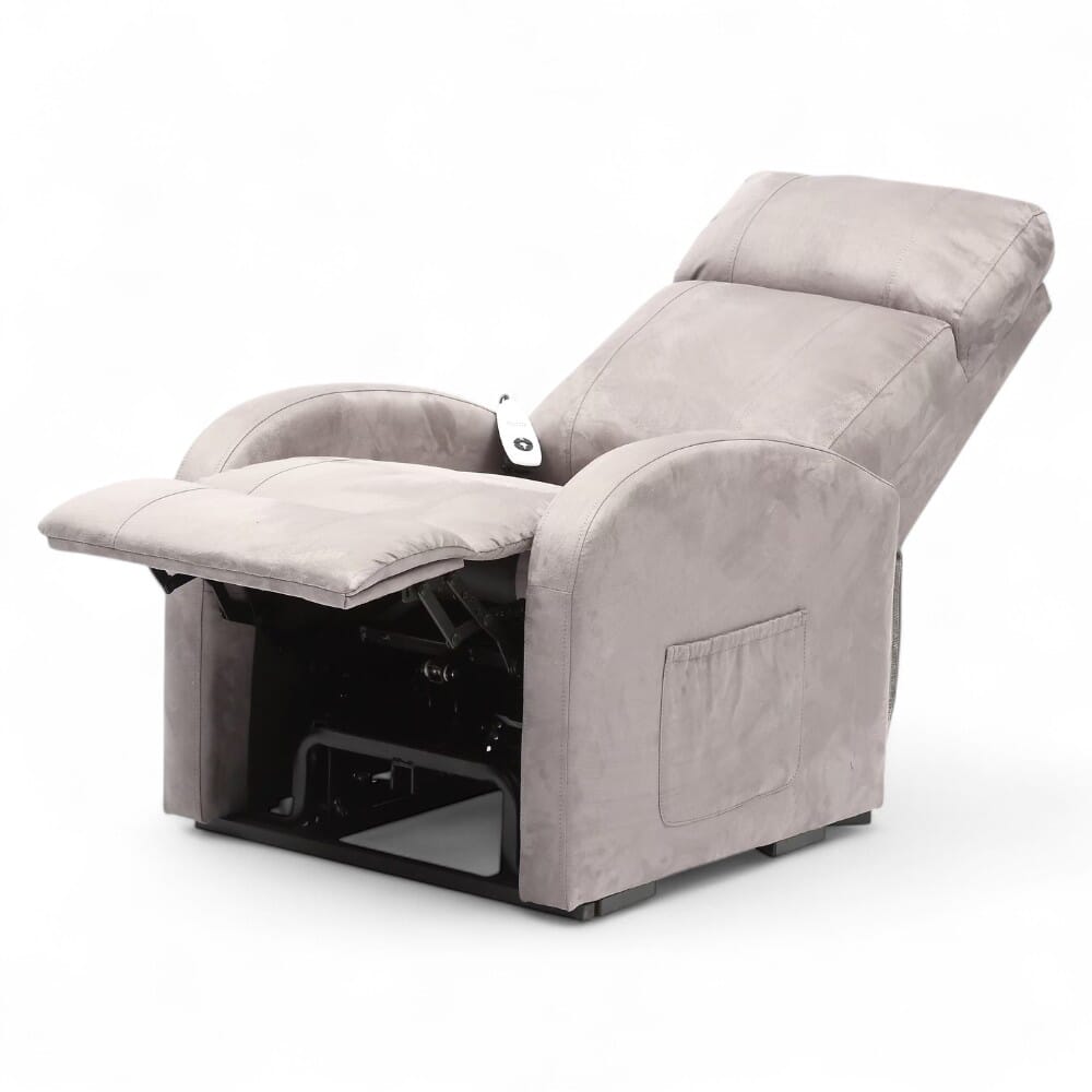 daresbury riser recliner chair pebble grey reclining