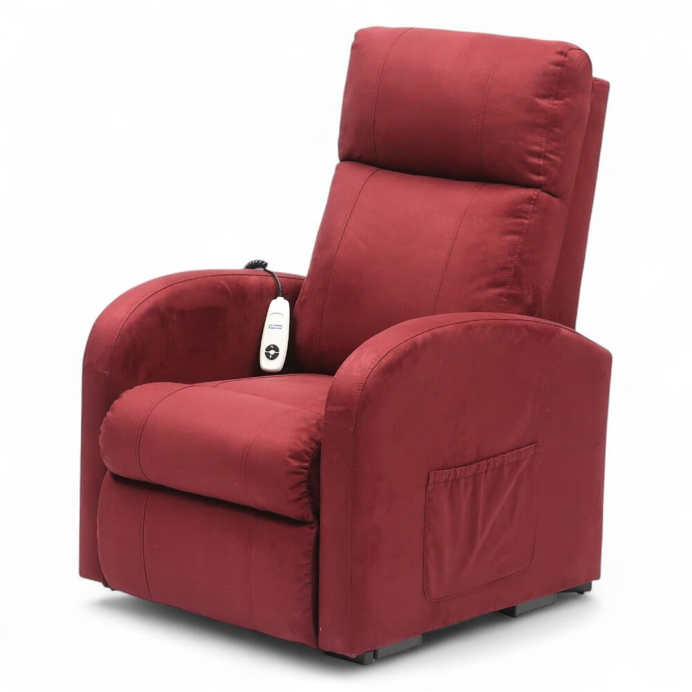 daresbury riser recliner chair wine