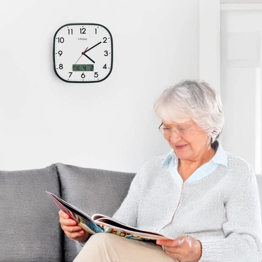 day and date wall clock lifestyle