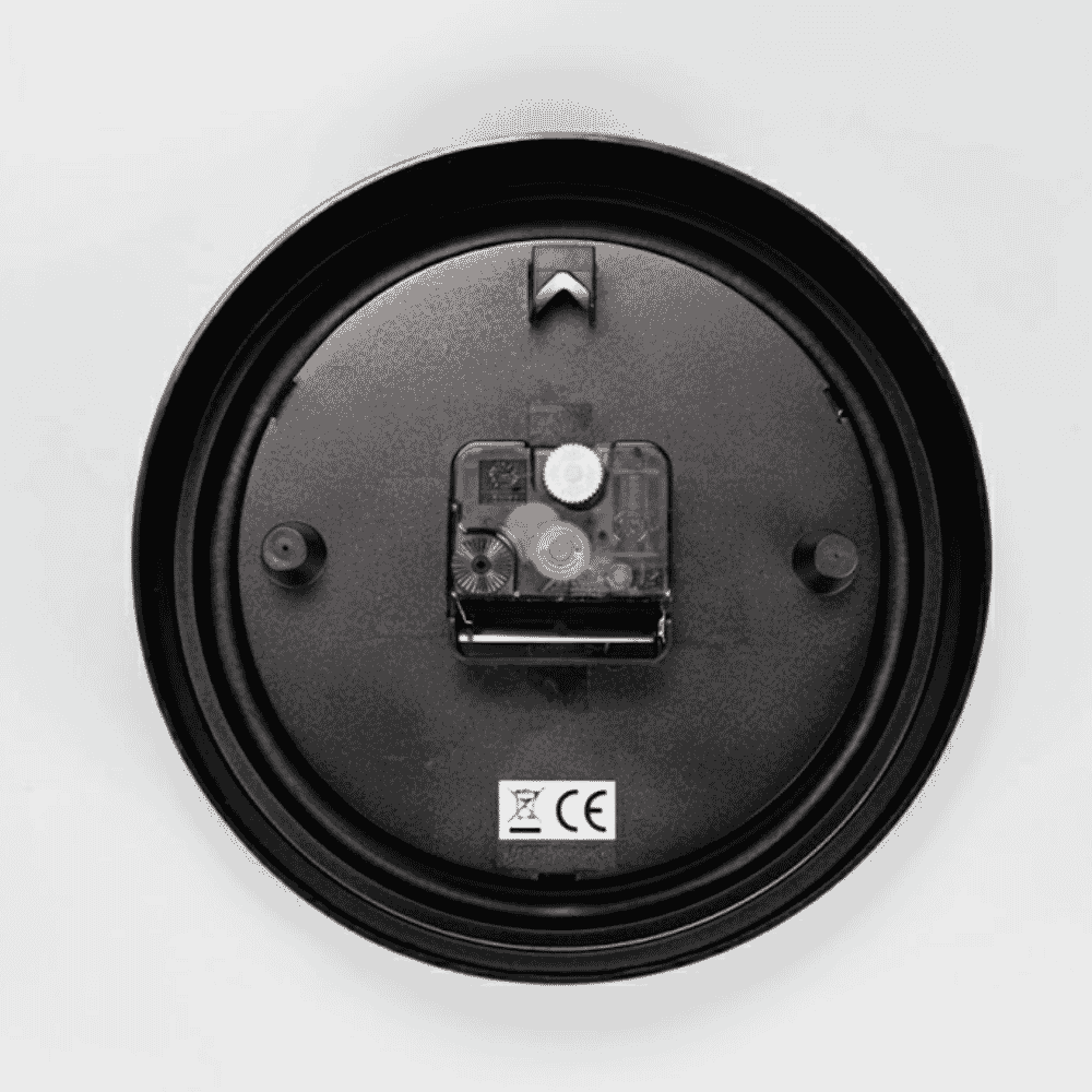 day of the week wall clock back