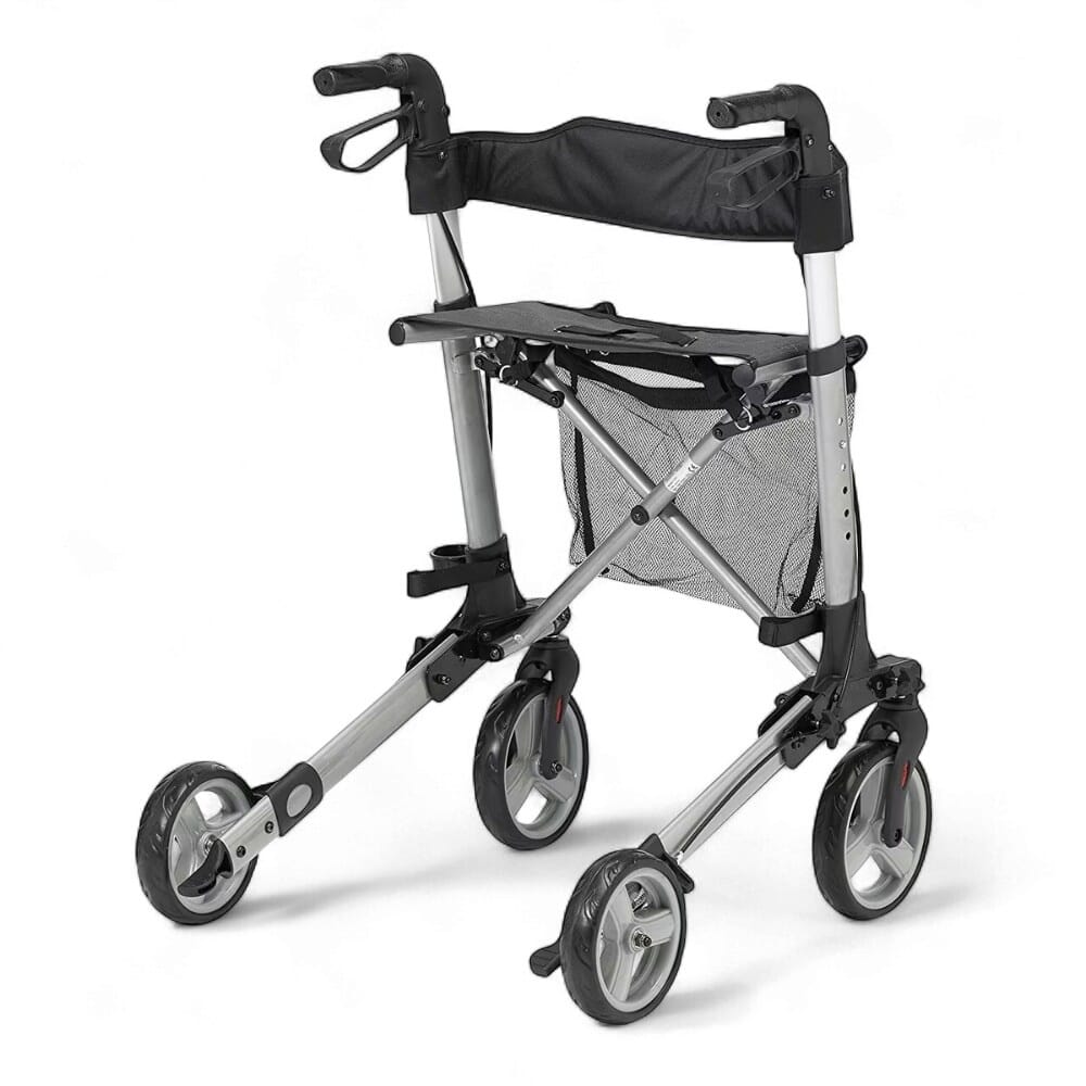 days deluxe lightweight rollator back