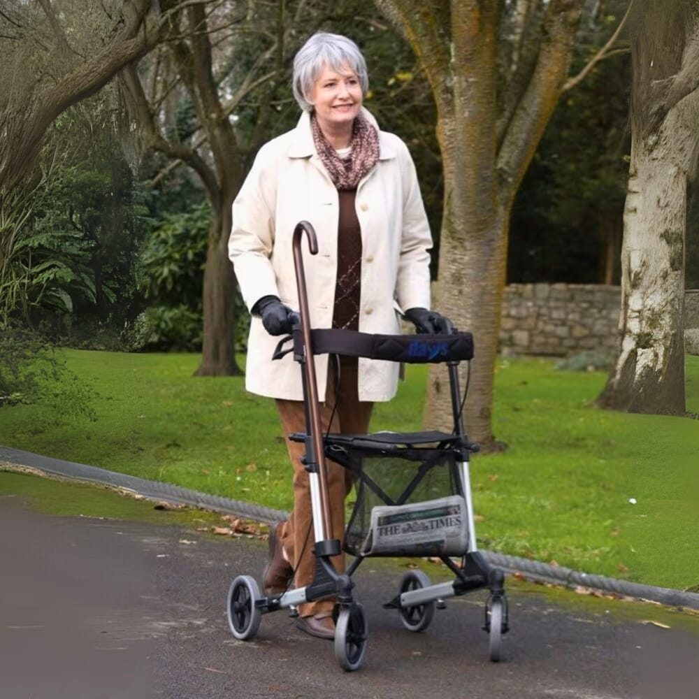 days deluxe lightweight rollator lifestyle