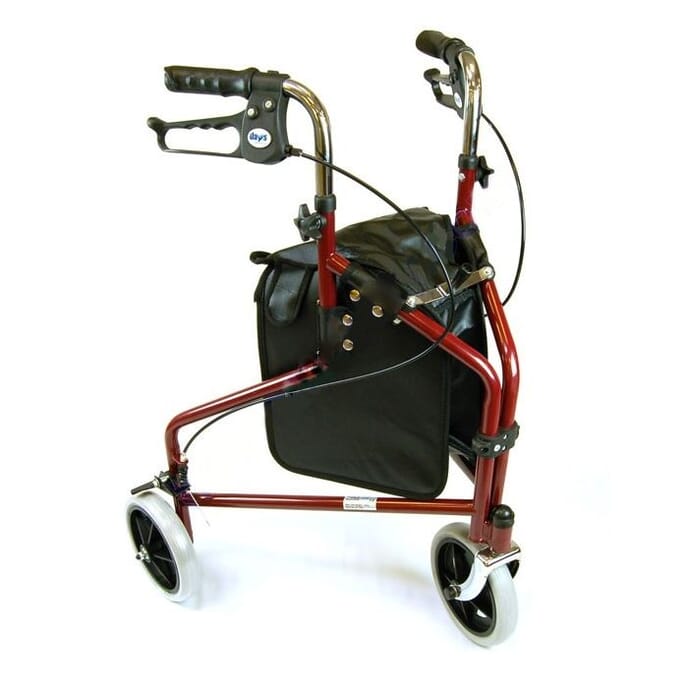 days tri wheel walkers with loop lockable brakes3