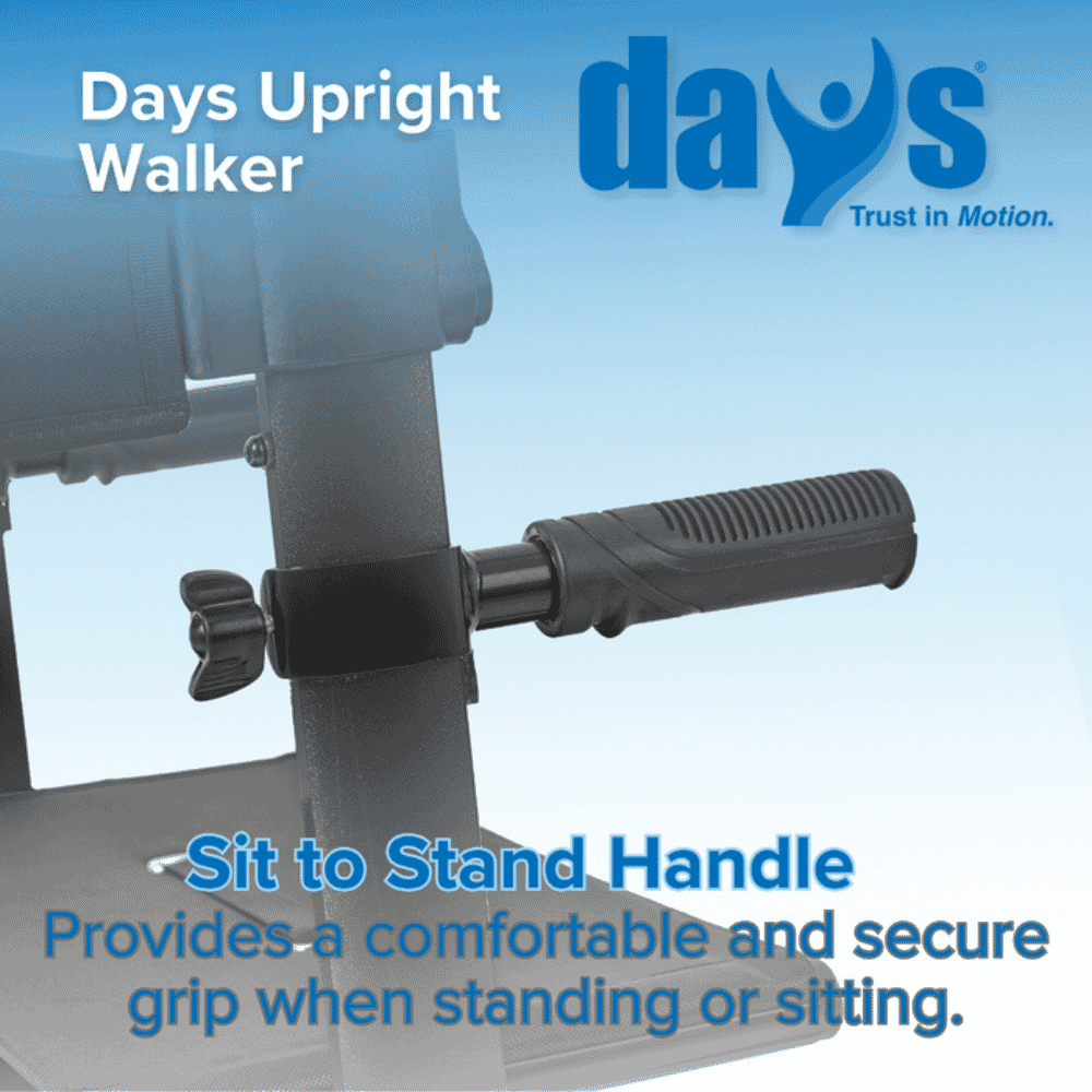 days upright walker stand handle