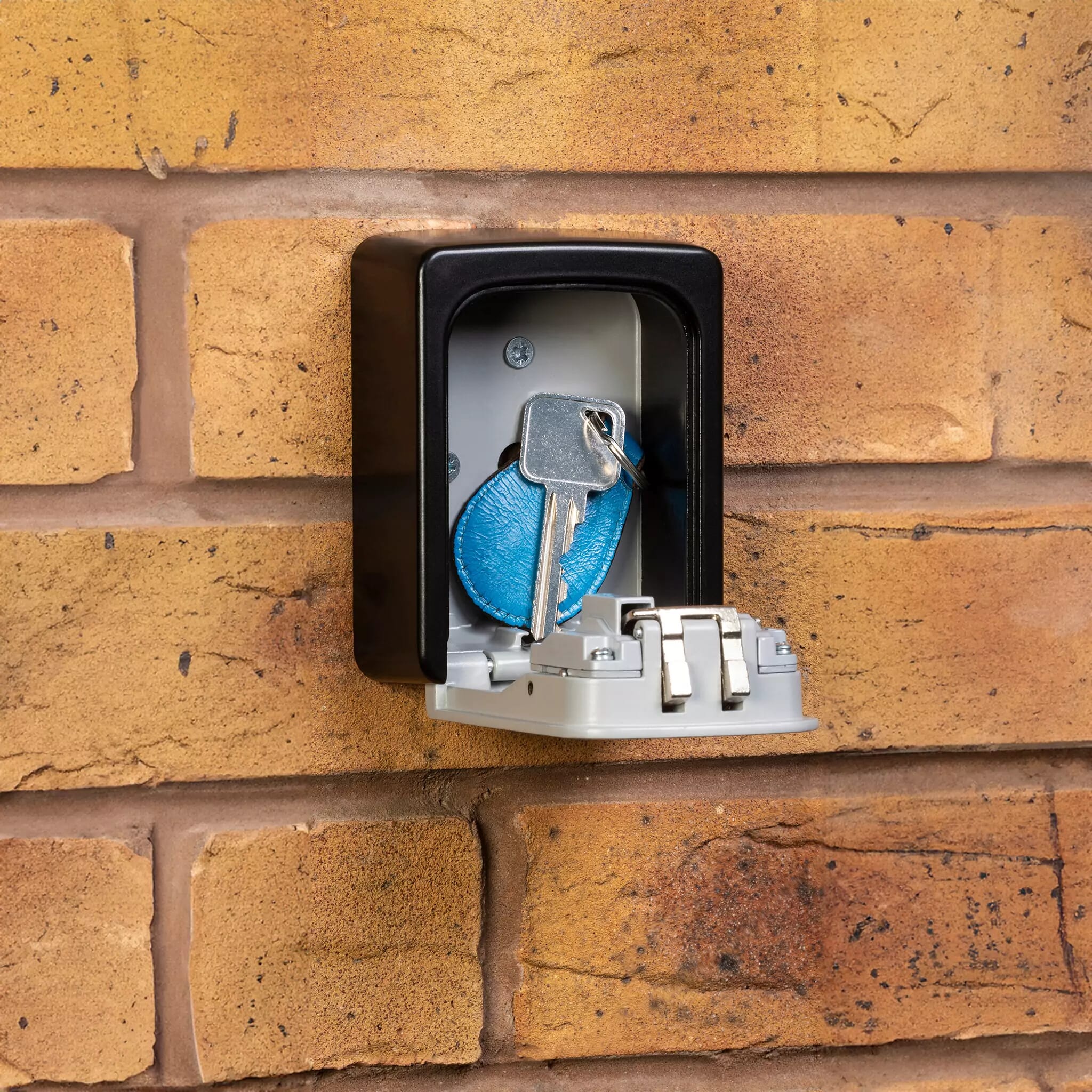 defender combination key safe open with keys