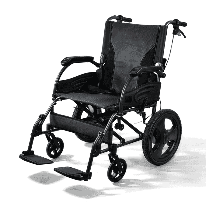 deluxe attendant propelled wheelchair 20