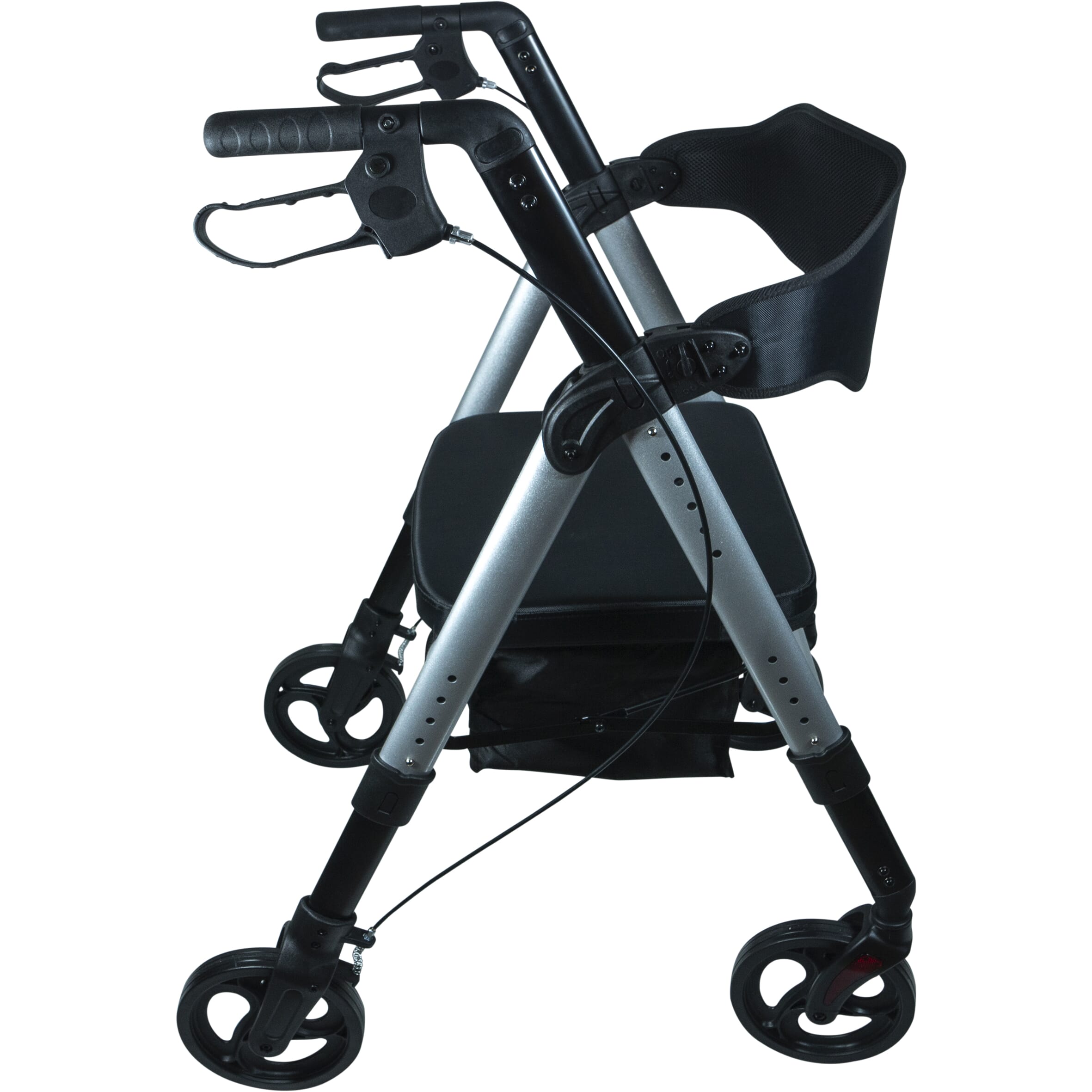 deluxe bariatric four wheeled rollator 3