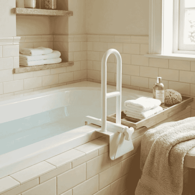 deluxe bathtub grab bar