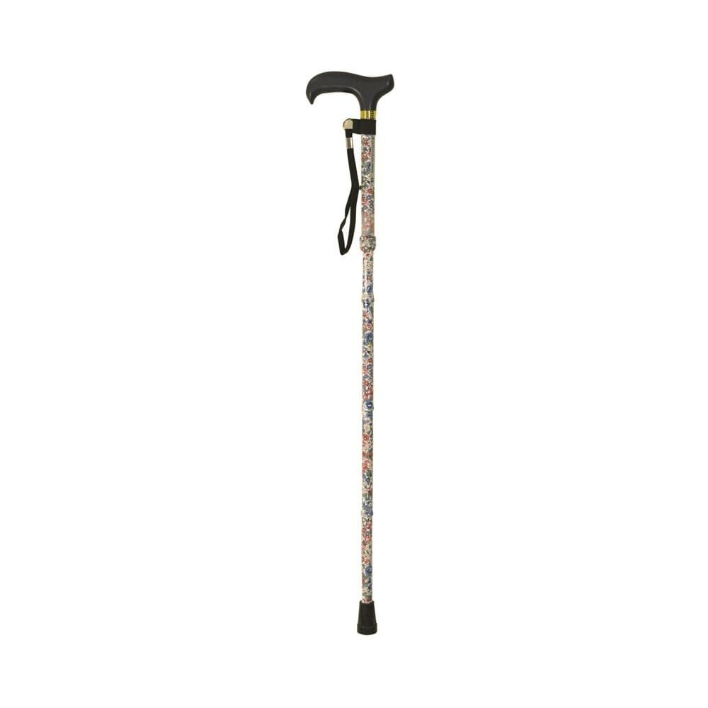 View Deluxe Extendable Walking Stick Japanese White information