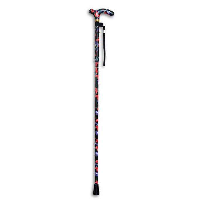 deluxe folding walking cane kimono