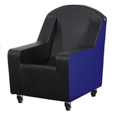 Deluxe Kirton Stirling Chair - Black Dartex - Caversham Vinyl