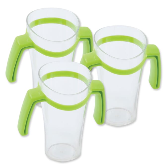 deluxe nosy cup with handles pack of 3