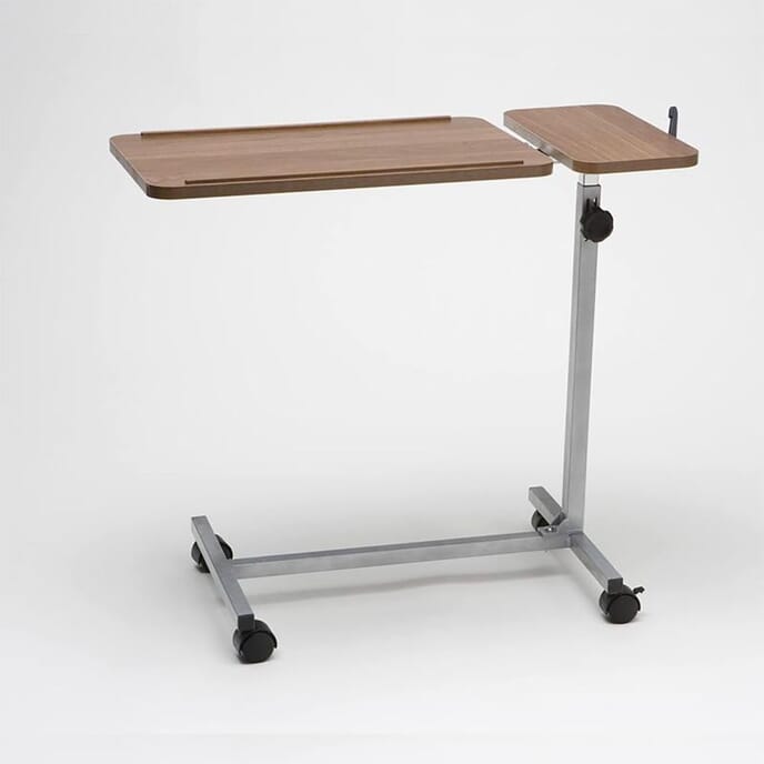 deluxe overbed table with twin top1