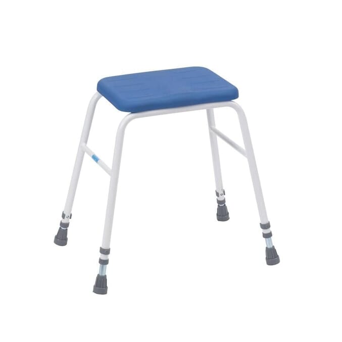 deluxe padded perching stool adjustable height